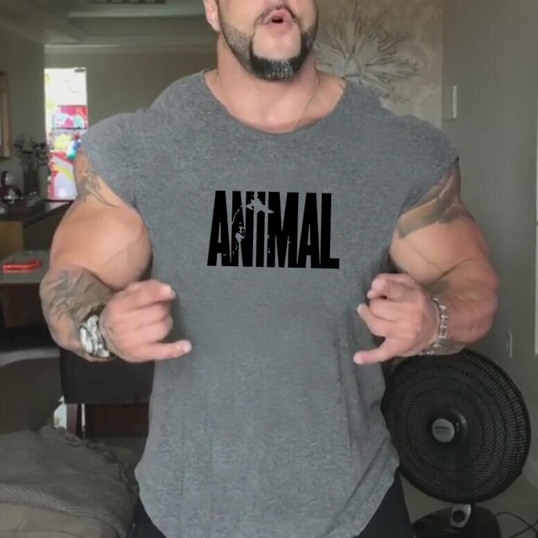 Brand Casual Men's Bodybuilding Fitness Tank Top Bodybuilding Sleeveless Shirts Men's Hot Selling Gyms Vest Singlets Workout