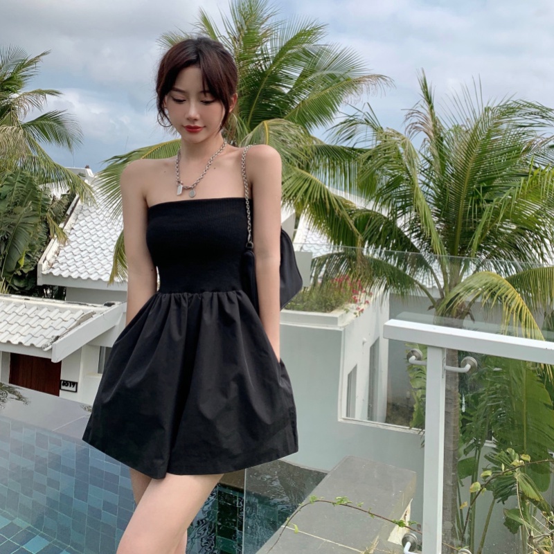 Áo Liền Quần Thiết Kế Mới Thời Trang Mùa Hè Theo Phong Cách Hàn Quốc Cho Nữ