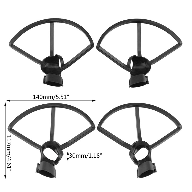 Bộ 4 Khung Bảo Vệ Cánh Quạt Siêu Nhẹ Tháo Gỡ Nhanh Tiện Dụng Cho FPV