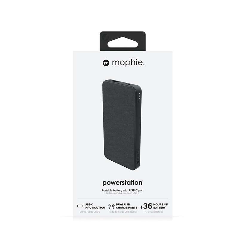 Sạc dự phòng Mophie Powerstation Fabric 10000mAh 401102981