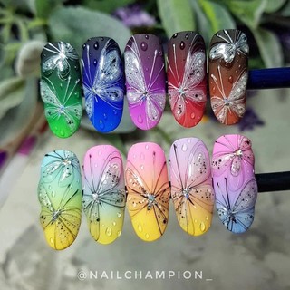 Gel nhện vinimay đen trắng