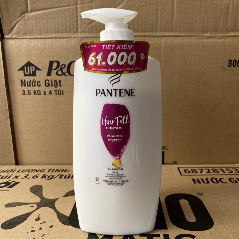 Dầu gội PANTENE Thái Lan 900ml chai to