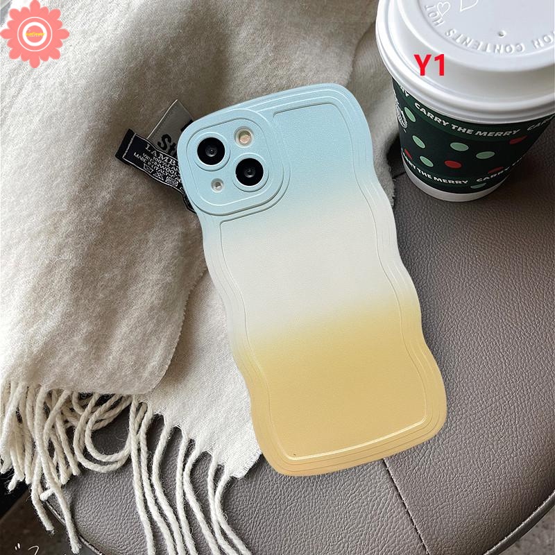 Ốp Điện Thoại TPU Màu Gradient Cho iPhone 7 8 14 + 11 12 13 14 Pro MAX 6 6S14 + XR 14Pro MAX 7 + X XS MAX SE 2020