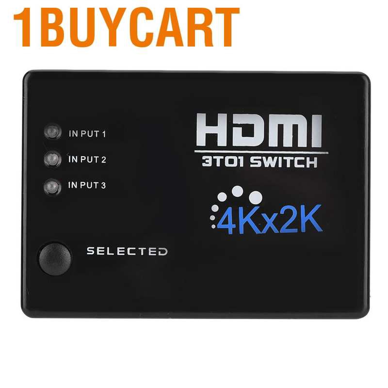Đầu chuyển đổi HDMI 4K 3 sang 1 2.97Gbps xuất âm thanh 4K*2K chất lượng cao