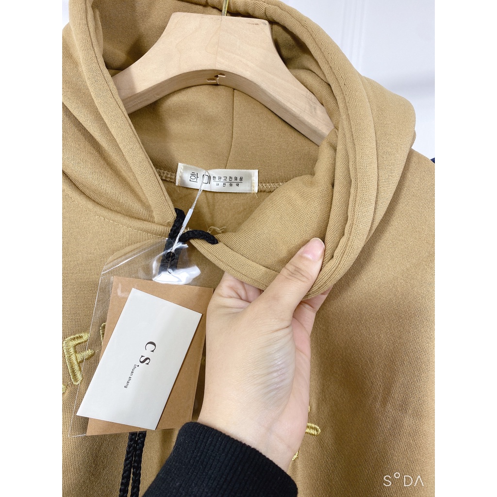 Áo hoodie nữ vịt DAFFY DUCK áo nỉ nữ Lót Lông , thời trang form rộng  nữ phong cách ulzzang hàn quốc