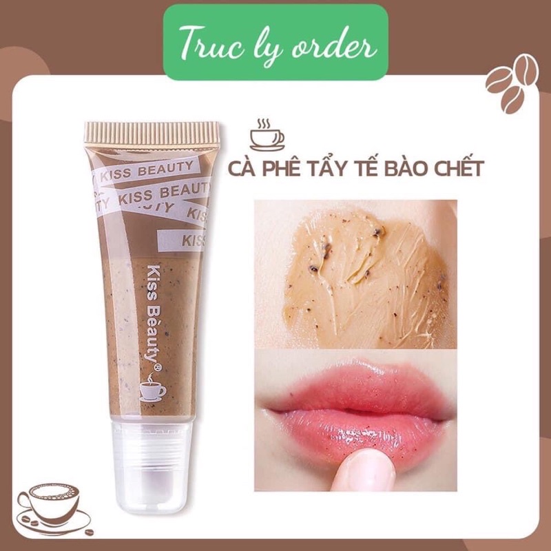 Tẩy da chết cho môi