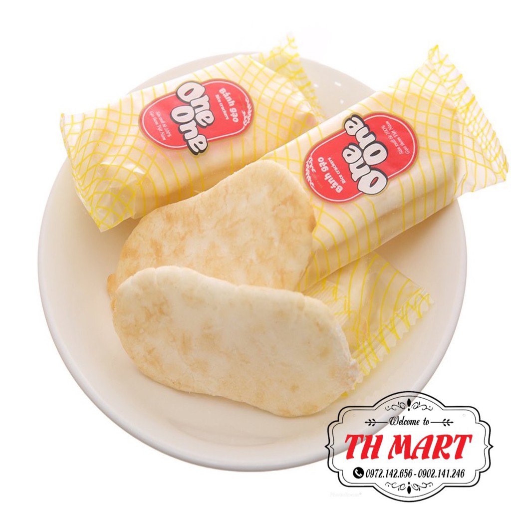 Bánh gạo one one - vị phô mai ngô / tảo biển bạch tuộc nướng / vị bò nướng / vị ngọt dịu