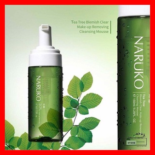 Nước tẩy trang dạng bọt naruko 3 trong 1 trà tràm dành cho da dầu 150ml