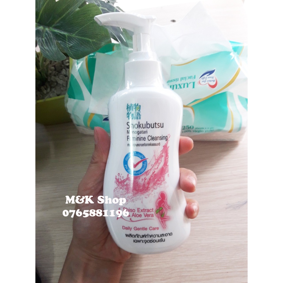 Dung dịch vệ sinh phụ nữ Shokubutsu
