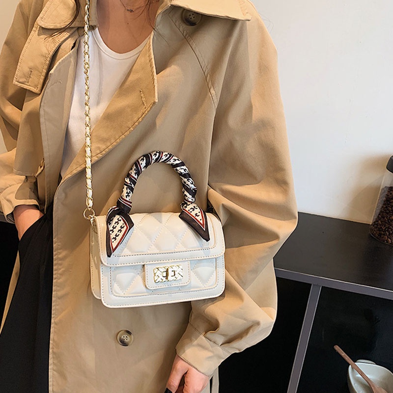 Túi đeo chéo IELGY hình vuông cỡ nhỏ thời trang cao cấp cho nữ