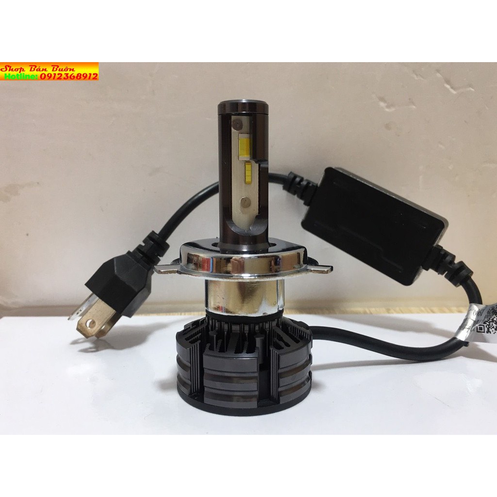 ĐÈN PHA LED T6 CAO CẤP - 3 MÀU SÁNG GẮN OTO- XE MÁY -giá 1 bóng