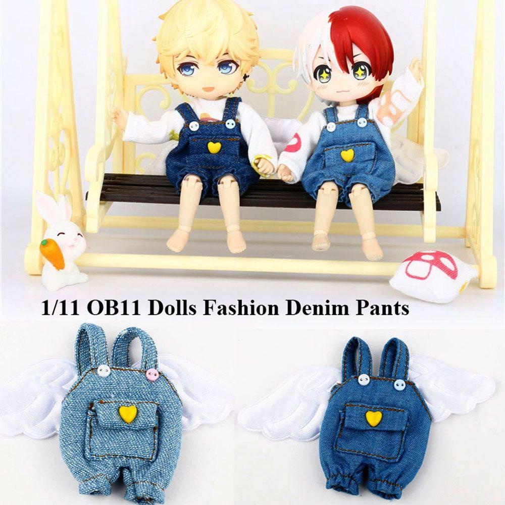 Quần Denim Thời Trang Cho Búp Bê Ob11 Tỉ Lệ 1 / 11