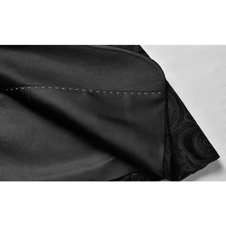 Áo Vest Nam Hoa Văn Titishop YHH8660 Đen