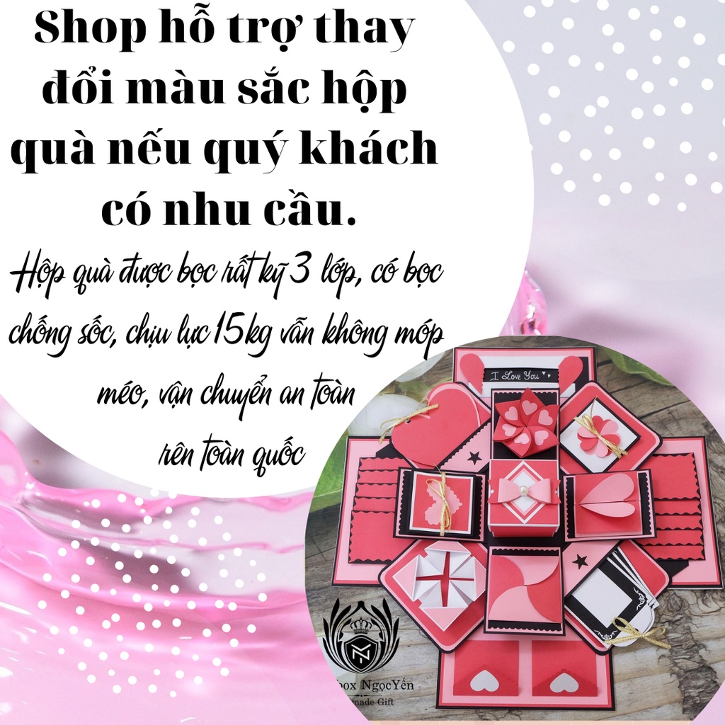 Hộp quà love box [ FREE SHIP]