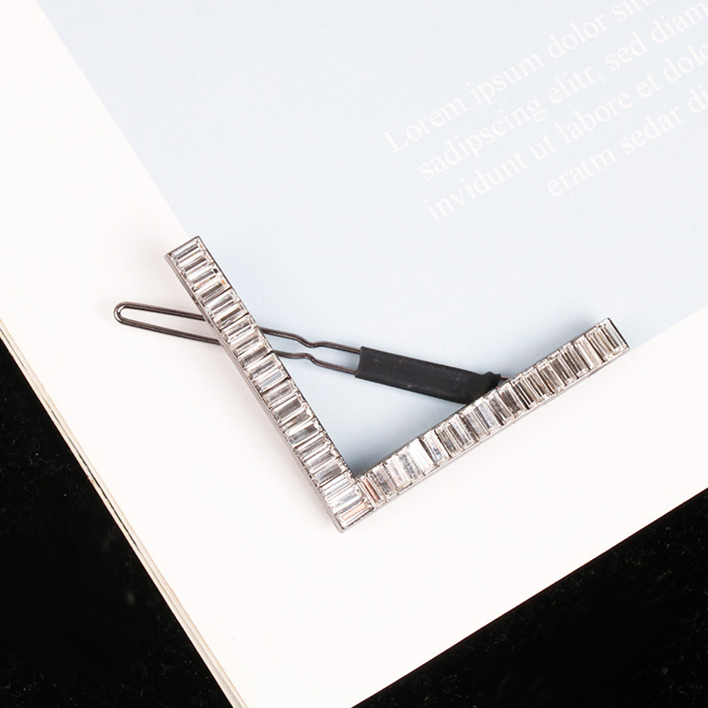 Kẹp Tóc Đính Đá Nhiều Màu Thời Trang Cho Nữ