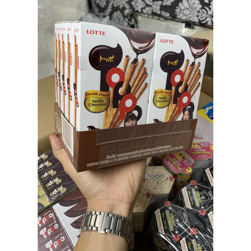 10 hộp - Bánh Toppo LotteVN