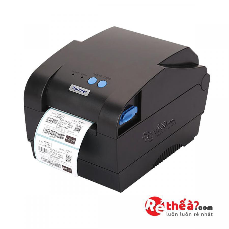 FMN Máy in tem mã vạch 2 chức năng Xprinter 365B - chính hãng 4 5