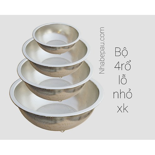 BỘ RỔ INOX 304 XK