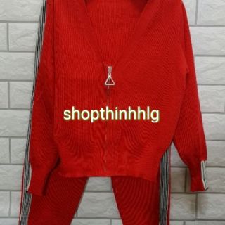 Bộ len khóa nữ quảng châu