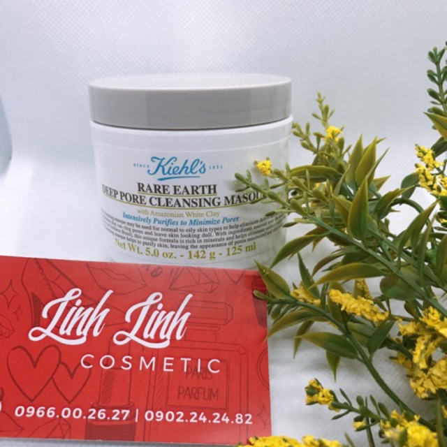 [ Tặng kèm BĂNG ĐÔ RỬA MẶT] Mặt Nạ Đất Sét Kiehl's (Kiehls / Kiehl)