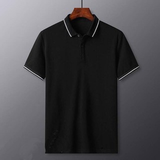 Áo Polo,nam, Áo thun có cổ cotton trơn basic thời trang công sở