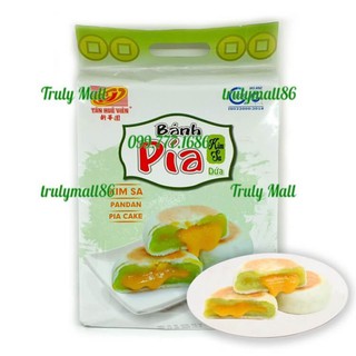 Gói 12 Cái Bánh Pía Kim Sa Dứa Mini Tân Huê Viên
