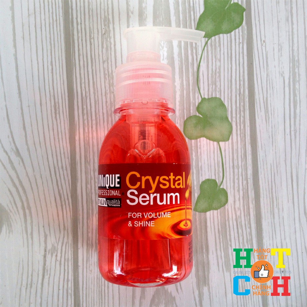 SERUM UNIQUE CRYSTAL Tinh dầu làm bóng tóc và giảm tóc khô, chẻ ngọn 125ml