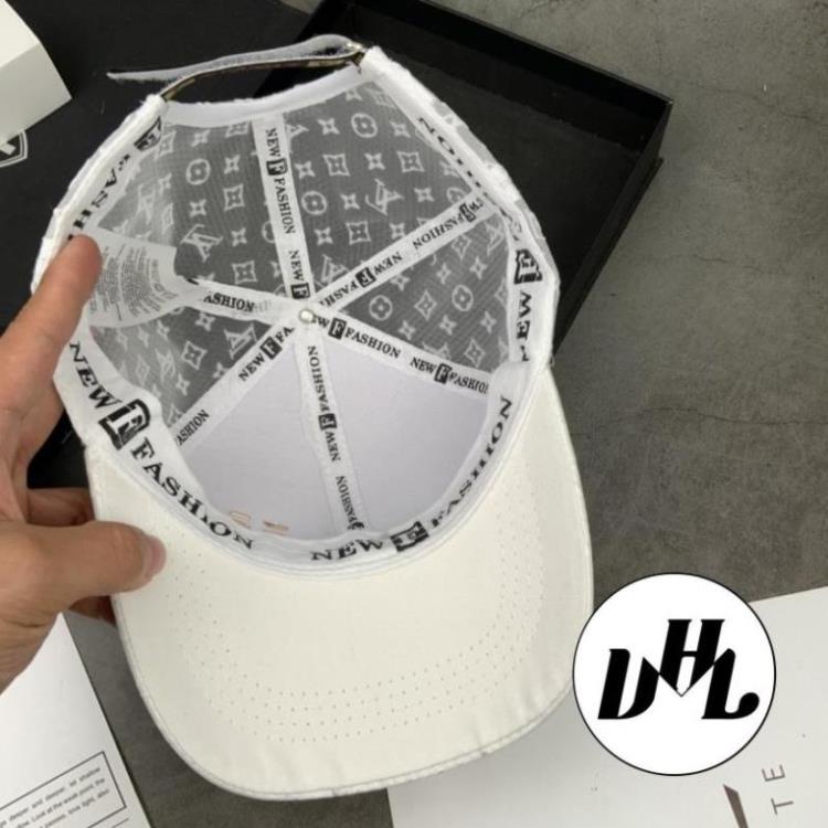 Mũ Lưỡi Trai Phối Lưới Von in LV Gắn Logo Cao Cấp Giá Rẻ Thời Trang Nam Nữ
