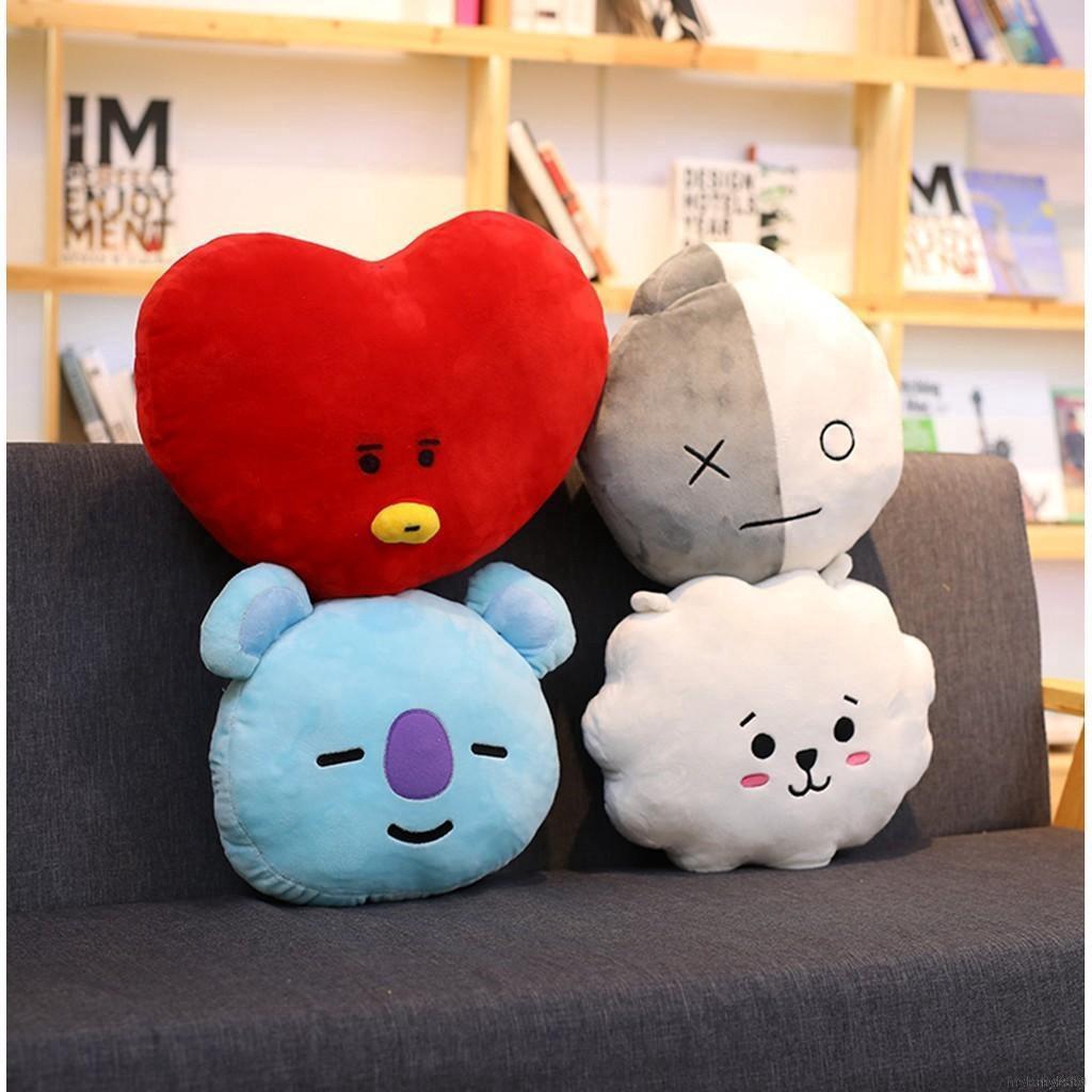 Gối ôm thiết kế hình họa hình BT21 dễ thương cho fan BTS