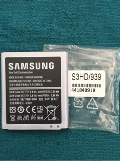 Pin samsung S3 hàn quốc(S3 xách tay)