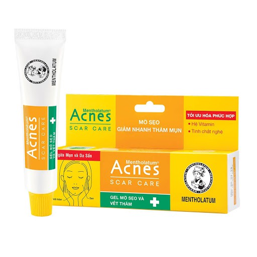 ✅ [CHÍNH HÃNG] Mờ sẹo, giảm nhanh thâm mụn Acnes Scar Care