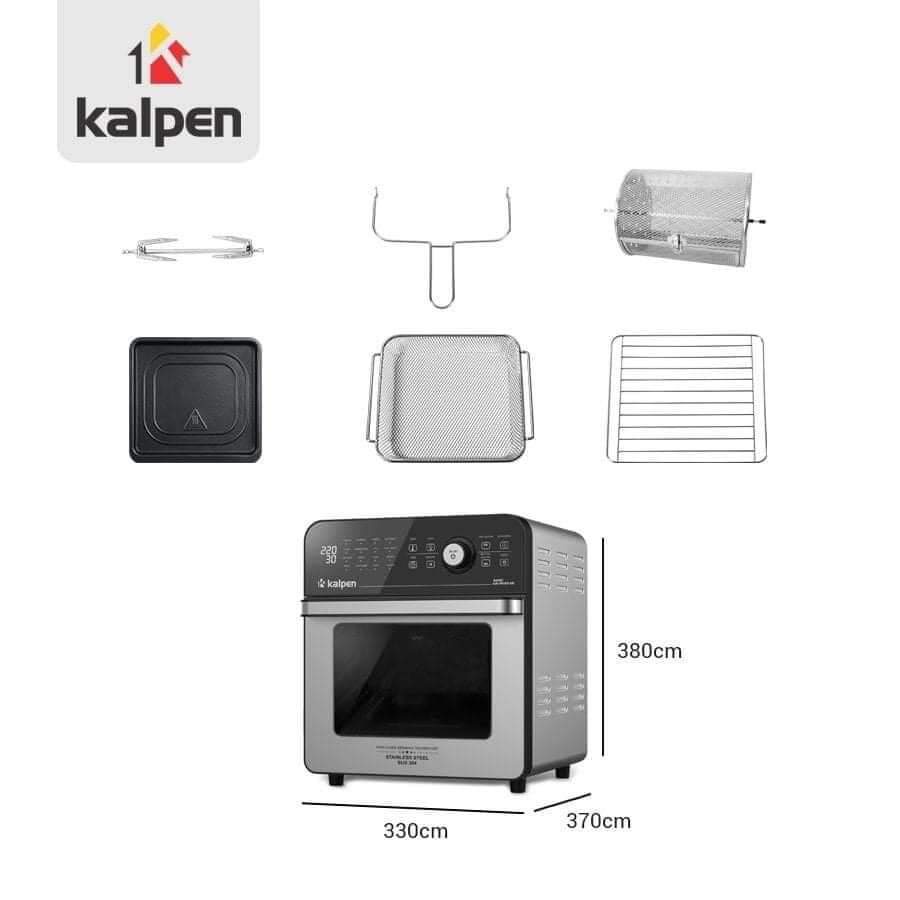 Nồi Chiên Không Dầu Dung Tích 15 Lít KALPEN K15 Công Nghệ Đối Lưu