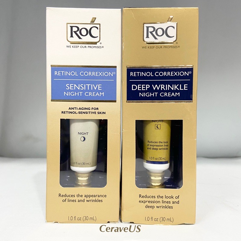 Kem Dưỡng Ban Đêm RoC Retinol Correxion® Night Cream 30ml