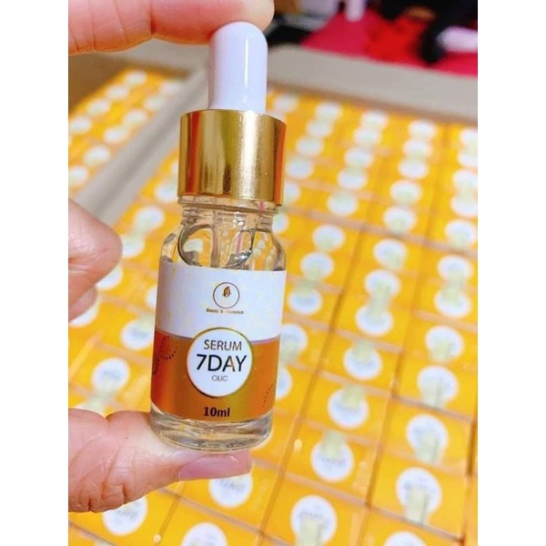 COMBO 3 lọ Huyết Thanh Trắng Da 7 Day - OLIC (Serum 7 DAY - OLIC) giúp TRẮNG DA, NÂNG CƠ, TRẺ HÓA DA, trẻ ra từ 5~10 tuổ