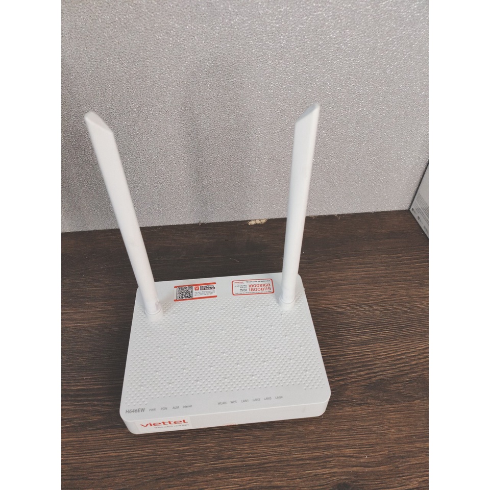 Modem Viettell H646EW 1 băng tần dùng phát wifi đầy đủ phụ kiện nguồn