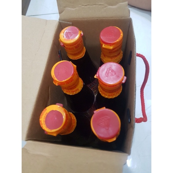 Mắm /Nước mắm cá cơm Cà Ná Hương Miền Trung_thượng hạng 30 đạm_ 6 chai thủy tinh 240ml