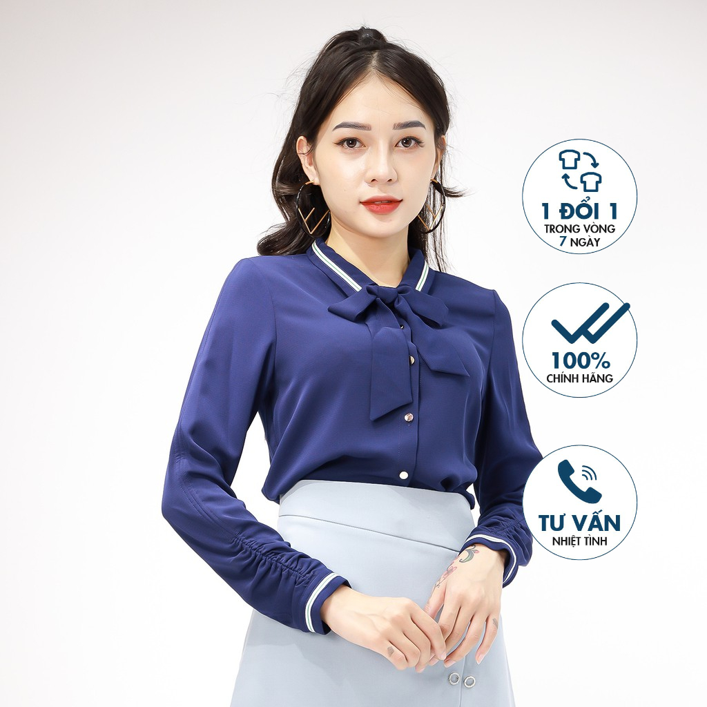 Áo Sơ mi cổ đức, viền cổ Emspo SML2356