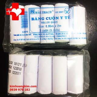 Băng cuộn y tế Bảo Thạch size 0,05m x 2m