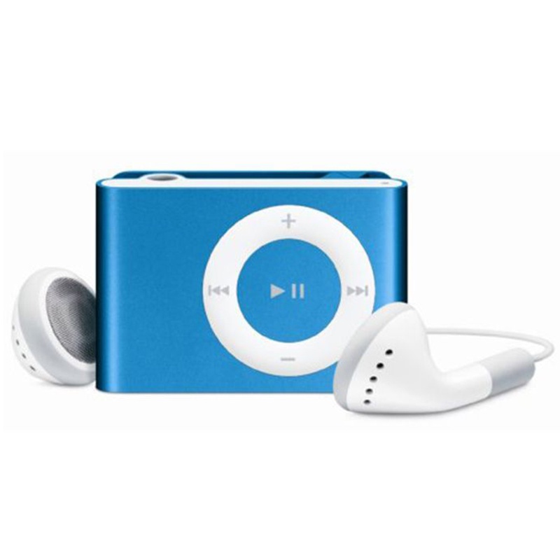 Máy nghe nhạc mp3 mini vỏ nhôm xài thẻ nhớ, kèm dây sạc/tai nghe (nhiều màu)