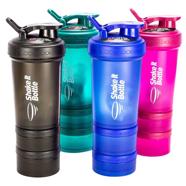 Bình Lắc Lock&Lock SHAKE IT BOTTLE 600ml HAP945