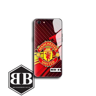 Ốp lưng kính cường lực Oppo A83 / A1 hình logo bóng đá cực ngầu