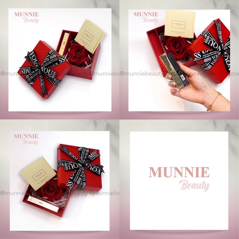 Hộp quà hoa sáp tặng Valentine 8/3 20/10 siêu xinh - Munnie Beauty