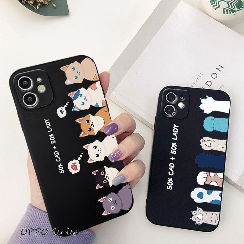 Ốp điện thoại OPPO A3S A5S A7 A12 A12E A15 A15S A16 A31 A37 A39 A52 A53 A54 A57 A59 A59S A71 A72 A73 A5 A9 2020 A74 A77 A83 A91 A92 A93 A94 F1S F3 F5 F7 F9 F11 Pro Ốp lưng MZ