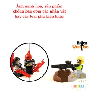 [Phụ kiện] BrickWarriors - Fire Breather