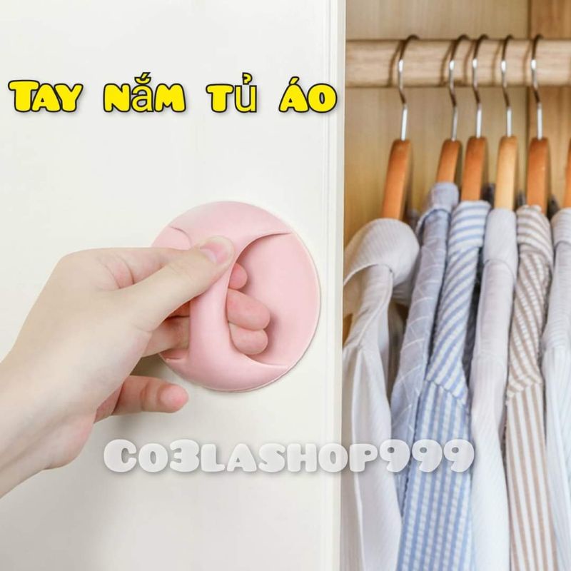 Tay nắm cửa theo vị trí mong muốn, nhựa PP ( 1CÁI)