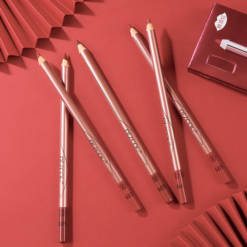 [Hàng Mới Về] Chì Kẻ Viền Môi Chống Nước Chống Dính Cốc Bền Màu Dài Lâu