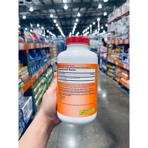 Viên Vitamin C 1000mg Kirkland 500viên- Bill Mỹ