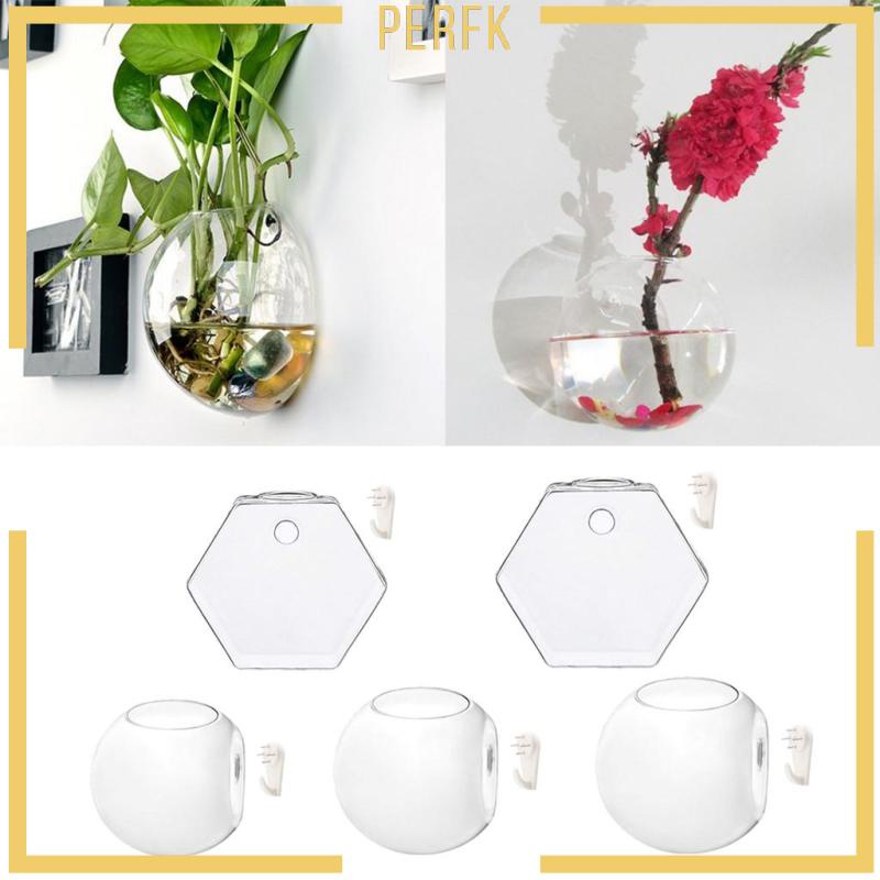 Chậu Kính Trồng Cây Treo Tường Kích Thước 4 ''