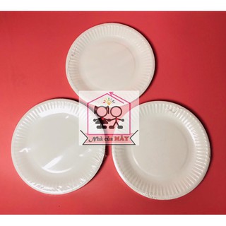 Set 10 đĩa giấy/dĩa giấy làm thủ công