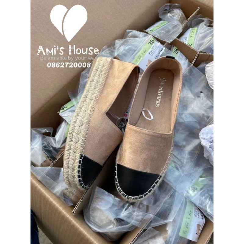 Giày cói Nữ hiệu Stradivarius xuất Châu Âu Bigsize | BigBuy360 - bigbuy360.vn